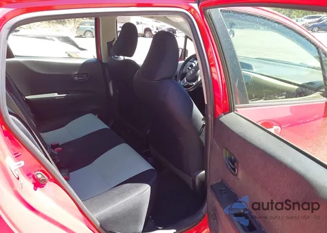 2012 Toyota Yaris Le из США, поврежденный, VIN JTDKTUD33CD527975